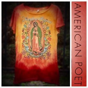 Hand-dyed Nuestra Reyna T-Shirt (This one’s NFS)